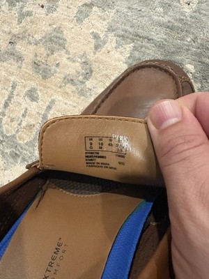 Clarks Collection Extreme Comfort Brown Leather Loafers  display picture 1
