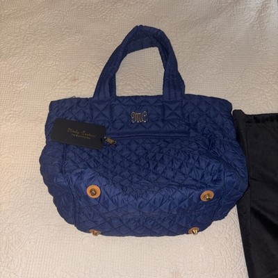 Minky couture navy everything bag 