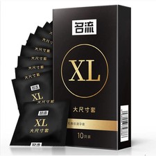 10 or 30 X-Large XL Condoms, Smooth Latex Intimate Erotic with Reservoir Tip