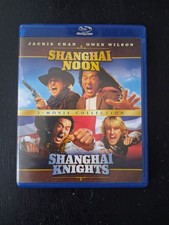 Shanghai Noon/Shanghai Knight (Blu-ray, 2003) Jackie Chan Owen Wilson OOP
