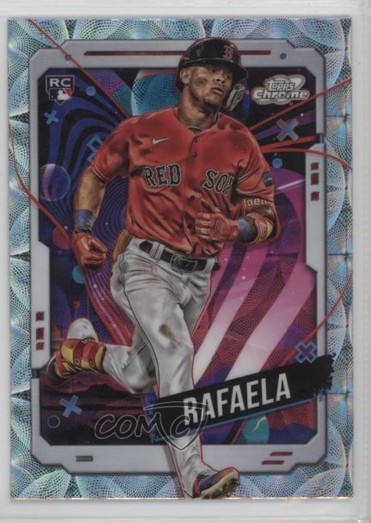 2024 Topps Cosmic Chrome Nucleus Refractor Ceddanne Rafaela #43 Rookie RC dk2
