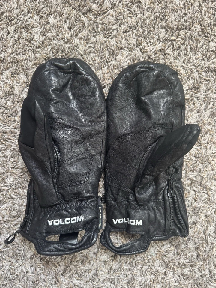 Volcom Service Mitt - Men’s Large - Black Leather - Preowned - In Great Shape - Image 3 of 4