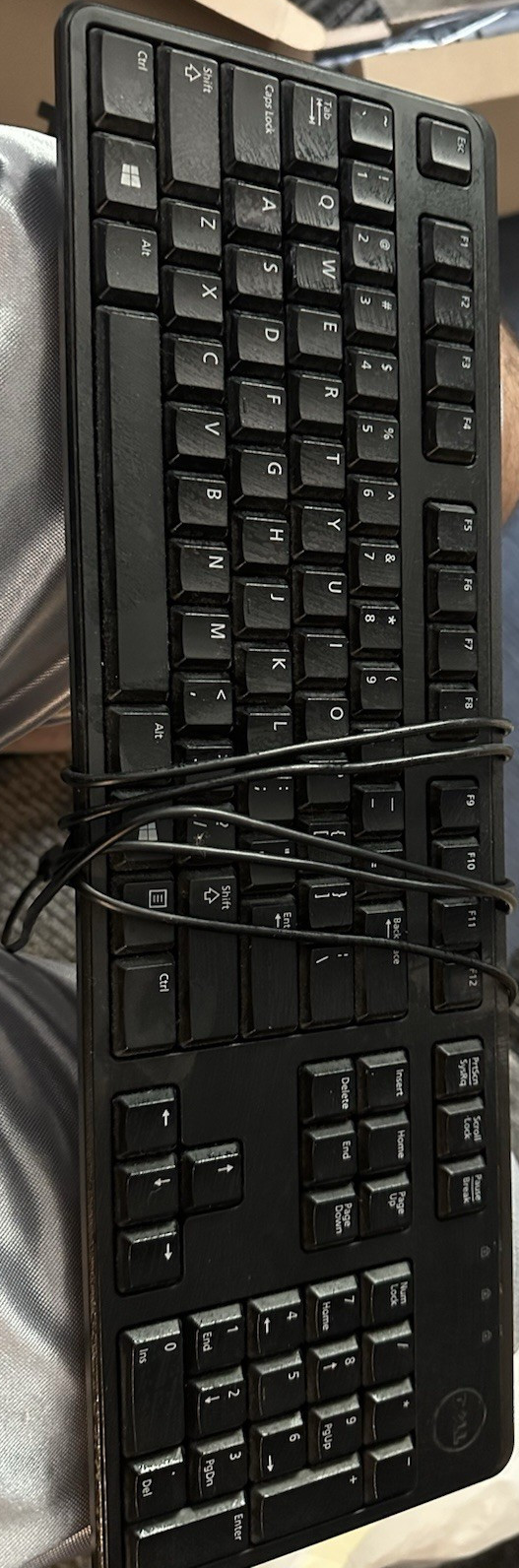 Dell L100  Wired USB Standard Keyboard QWERTY Plug & Play English Black