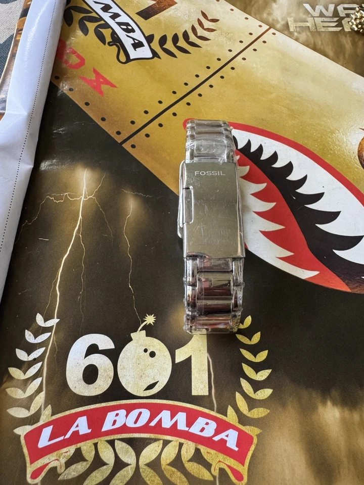 Reloj Fossil Arkitekt FS4016 plata acero inoxidable Foto 3 de 4