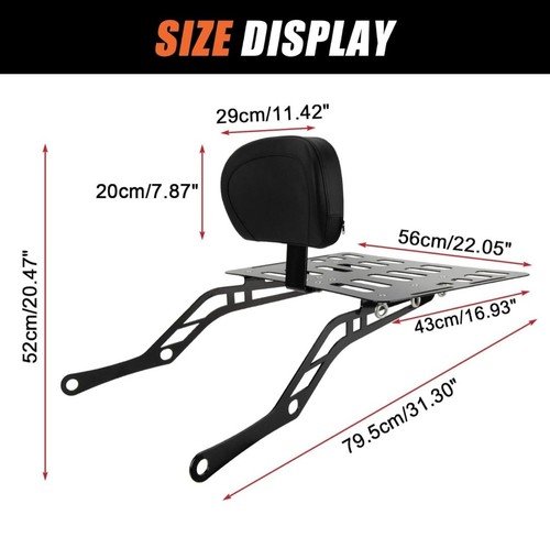 Portaequipajes maletero + respaldo pasajero para Can-Am Spyder F3 F3-S F3-T 2015-2025 - Imagen 4 de 6