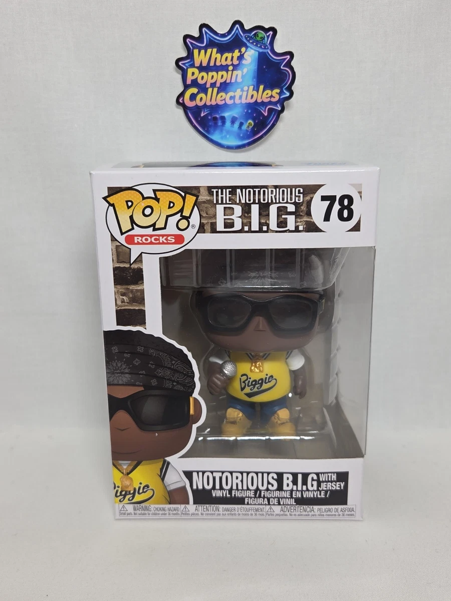 Notorious Big Figure In Collectible Funko Bobbleheads (1970-Now