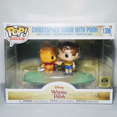 Funko Pop: Disney - Christopher Robin With Pooh #1306 Hot Topic Expo Exclusive