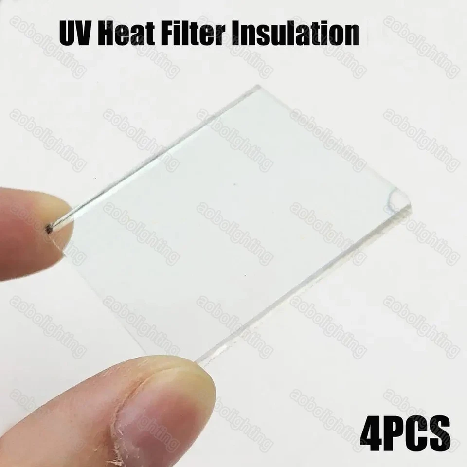 4x 5R7R 200 230 Beam Moving Head UV Heat Filter Insulation Piece 15R17R 330 350w - Image 2 of 4