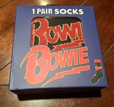 New David Bowie Gift Box Socks- Unisex Size 7-12