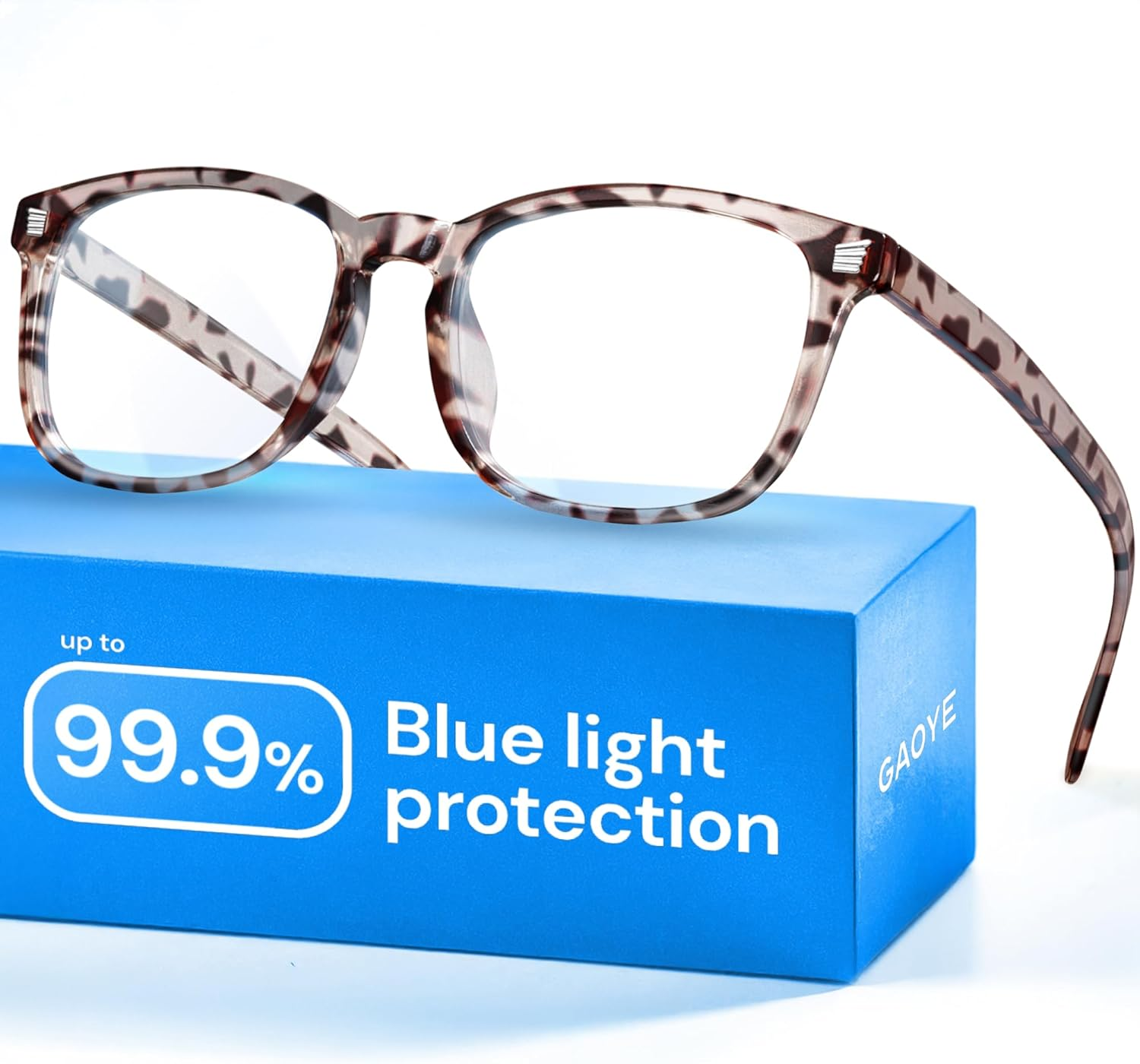 Blue Light Blocking Glasses for Computer Gaming with UV Protection & Scratch Resistance-image