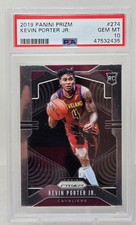 2019 Panini Prizm KEVIN PORTER JR RC CARD PSA 10 GEM MINT