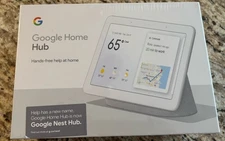 Google Nest Hub 1st Gen GA00515-US - Chalk White - New In Box - Sealed