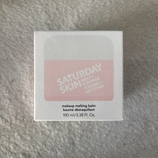 Makeup Remover Melt Cleanse Balm Daily Cleansing Balm 3.38 oz By Saturday Skin