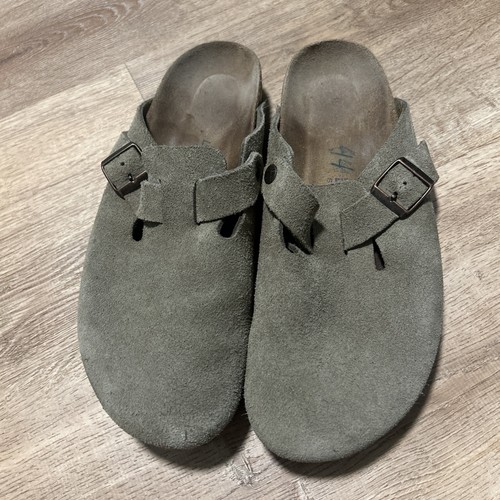 Birkenstock Boston Wildleder Clogs - Taupe - M11 / EU 44
