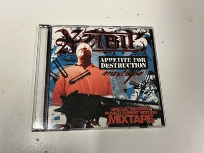 RARE XZIBIT APPETITE FOR DESTRUCTION MIXTAPE 2004 PROMO WEST COAST HIP HOP MIXCD
