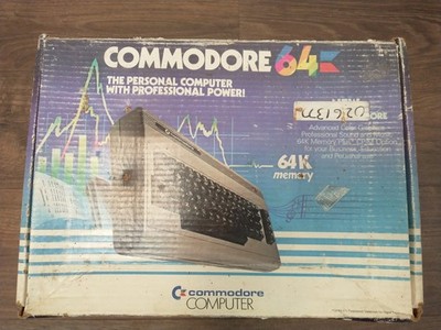 Commodore 64 Computer - Non Working - Parts Only - No Power Supply 