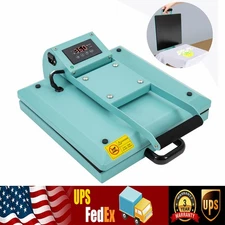 15"X15" DIY Digital Clamshell T-shirt Heat Press Machines Sublimation Transfer