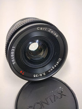 CONTAX Lens Carl Zeiss Distagon 35mm f/2.8 T* Camera Free Ship JAPAN