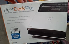 Neat Company NeatDesk Plus with power supply and usb TESTED WORKS SHIPS FAST