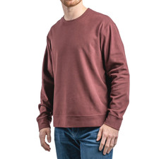 Jachs Men's Ultra Soft Crewneck Sweatshirt Size Small Red