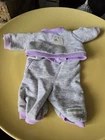 vintage Cabbage patch kid purple trimmed kitty tracksuit set outift