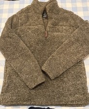 Alpine Sherpa Pullover 1/4 Zip Putty (Brown) ...
