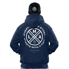 LMAB Great Story (Hoodie) "Navy Blau"