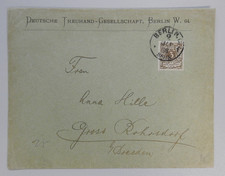2642/ Firmenbriefumschlag, Deutsche Treuhand-Gesellschaft, Berlin 1898