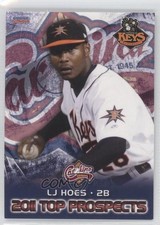 2011 Choice Carolina League Top Prospects LJ Hoes #09 0a2