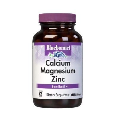 Bluebonnet Nutrition Calcium Magnesium Zinc Plus Vitamin D3, 1000 mg of Calci...