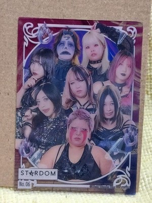 STARDOM H.A.T.E. Trading Card No.06 Damen Pro Wrestling Sammlerstück