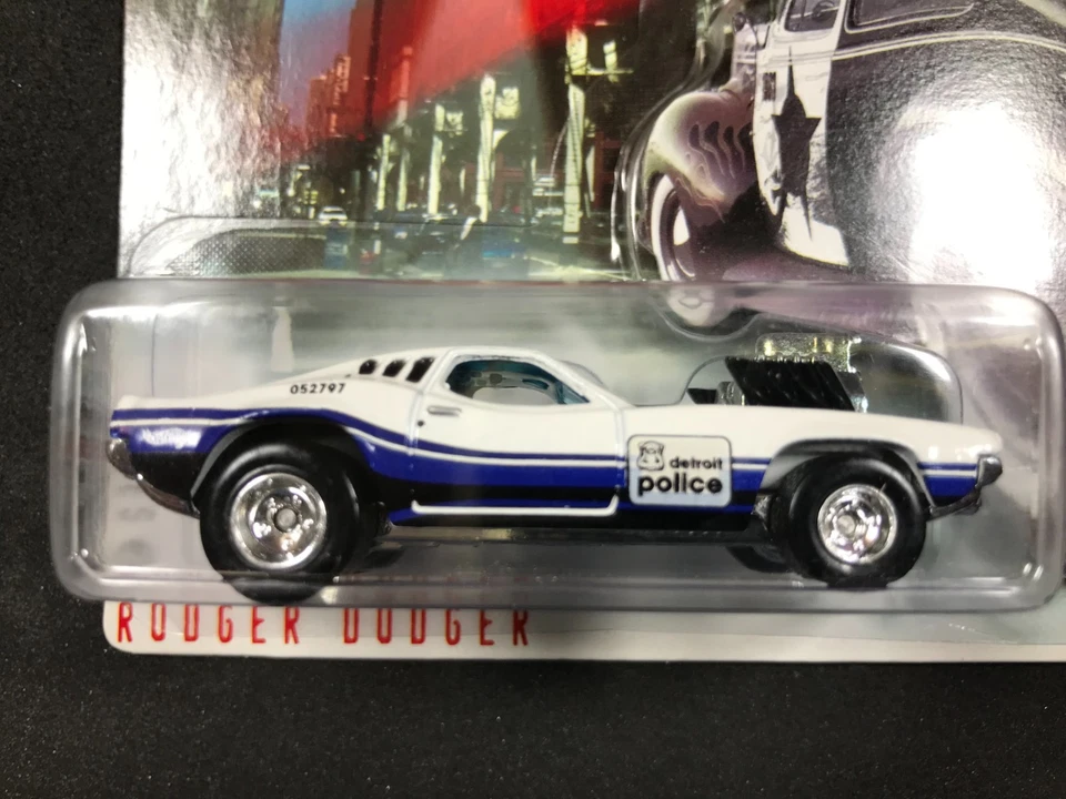 Hot Wheels Cop Rods Serie 2 Detroit, MI Departamento de Policía Rodger Dodger Foto 3 de 4