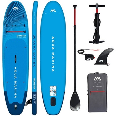 AQUA MARINA MONSTER 12'0'' 366 CM BLUE SUP Board aufblasbar Surfboard 2025