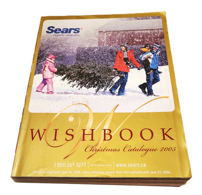 2005 Sears Canada Wish Book Christmas Catalog Vintage Toy Advertising