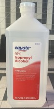 Equate 91 Isopropyl Alcohol Antiseptic Liquid, 32 fl oz