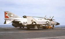 McDonnell Douglas F-4B VF-102 Diamondbacks Navy Mahogany Model Large Scale 1/48