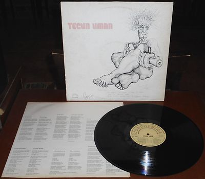 LP TECUN HUMAN s/t (L'Orchestra 75 ITALIEN) Kubanischer politischer Volksson Unikat Gasthaus sehr guter Zustand+