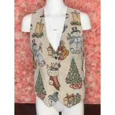 Idea Nuova M/L Christmas Cream Vest 