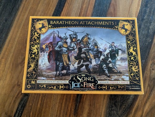 Baratheon Attachments I Erweiterung A Song of Fire & Ice Miniaturen Spiel CMON