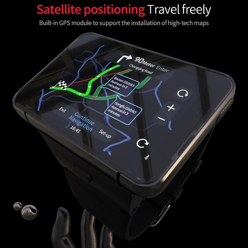 Montre connectée Lokmat APPLLP Max avec écran de 2.88 pouces, Couleur Or - Photo 6/12
