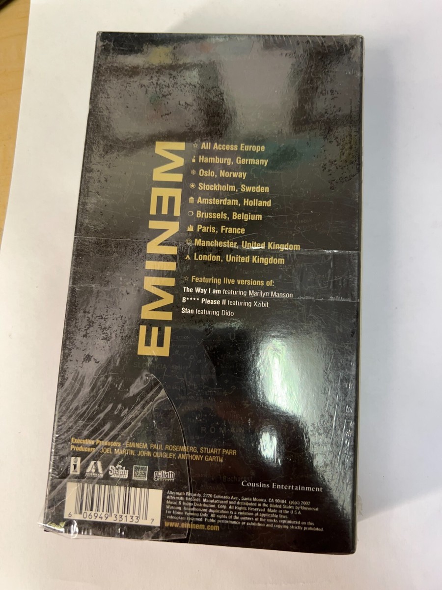 【DVD】エミ ネムEMINEM ALL ACCES All Access Europe (DVD, 2002) for sale online | eBay