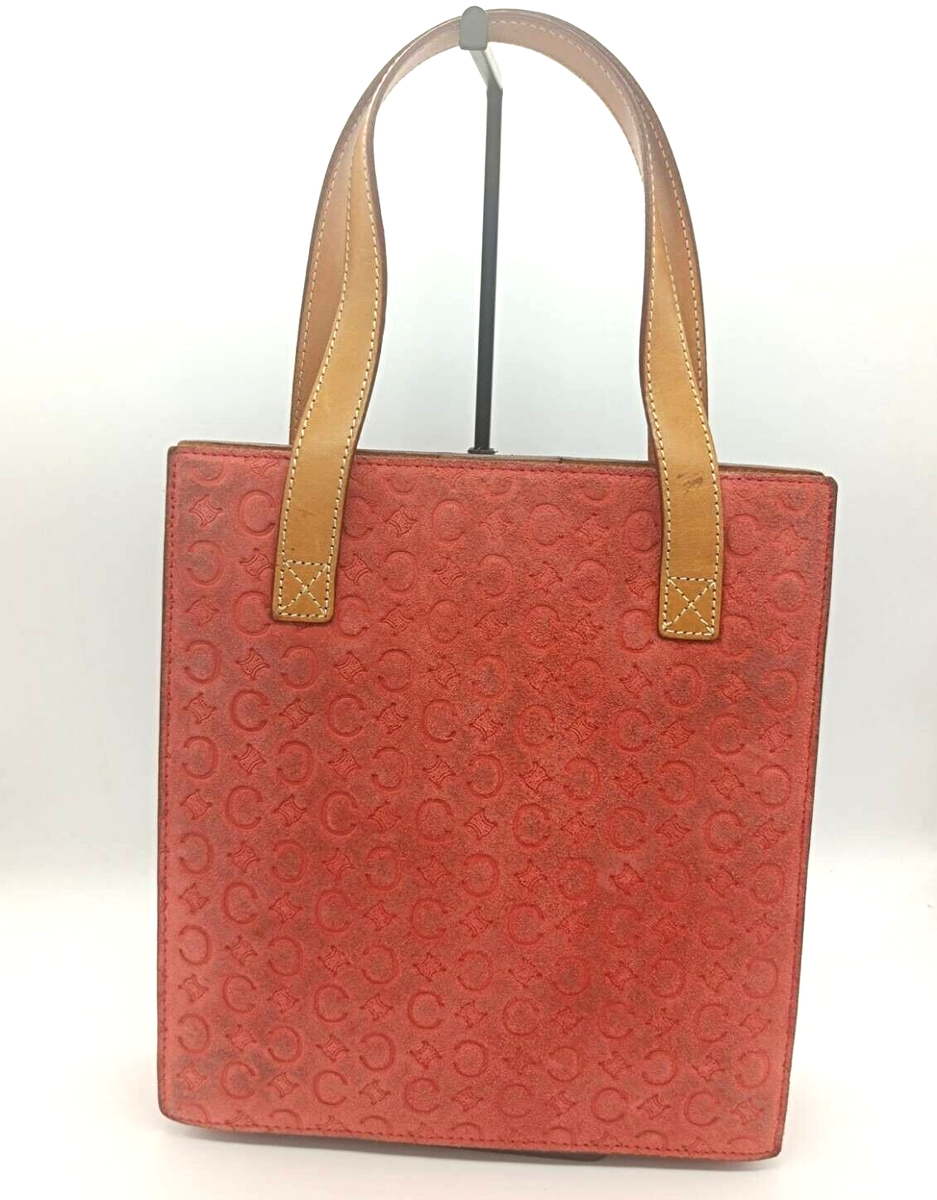 バッグ CELINE C MACADAM SUEDE TOTE HAND BAG s-l400.jpg