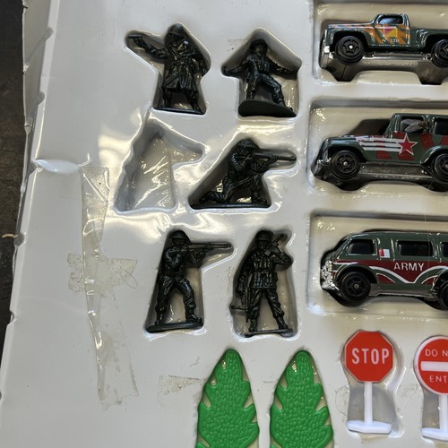 Motor Force,, ��Military Combat Diecast - Set 37 pezzi - Foto 7 di 15