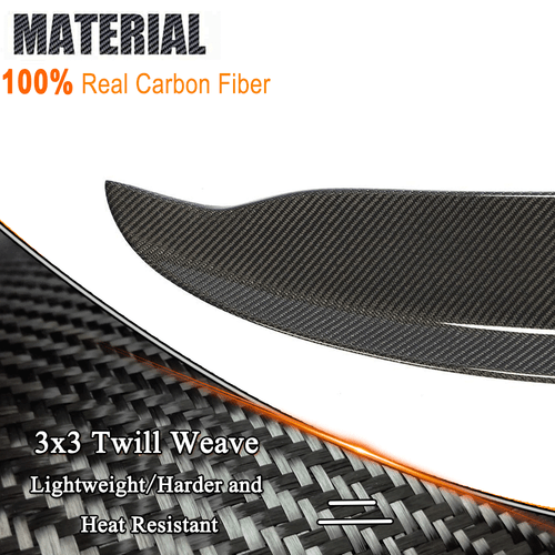 For Porsche Cayman Boxster 981 Coupe 13-16 Carbon Fiber Rear Trunk Spoiler Wing - Picture 9 of 12