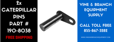 2 x PREMIUM CATERPILLAR PINS #190-8038 287D, 279D, 259D / 297D