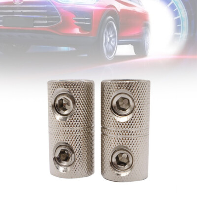 2 Pcs Stinger 0 4 Gauge AWG Power Ground Wire Platinum Coupler Pin SPT5210/11