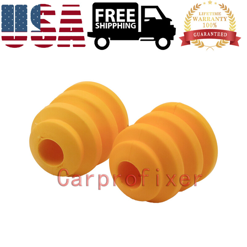 Crynod Pack-4 Car Front Lower Suspension Bump Rubber Pads, Original OE Replacement 15153958 15039397, Control Arm Bumper Shock Absorbing Blocks, Compatible With Cadillac Chevrolet GMC (Yellow), Bumpers - Canada