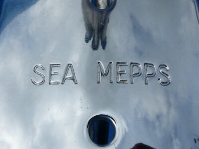 RARE ++ TOP ! CUILLERE GEANTE VINTAGE Giant lure SEA MEPPS 245 - BIG GAME