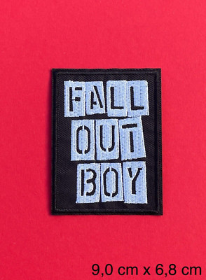 Bügelbild, Aufbügler, Aufnäher, Patch für FALLOUT BOY*Fans/MUSIK/ROCKGRUPPE