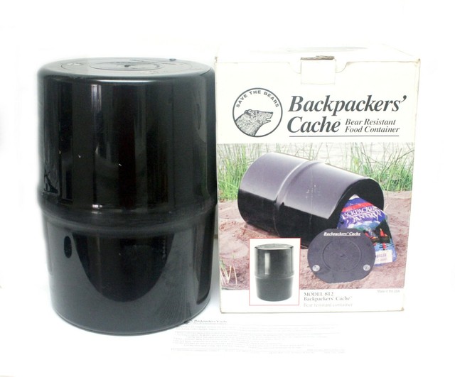 backpackers cache bear canister